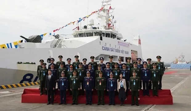 Vietnam Coast Guard vessel visits China's Guangzhou province