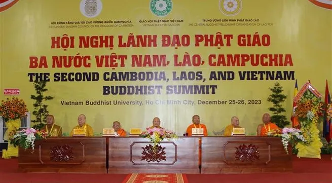 Ho Chi Minh City hosts 2nd Cambodia-Laos-Vietnam Buddhist Summit