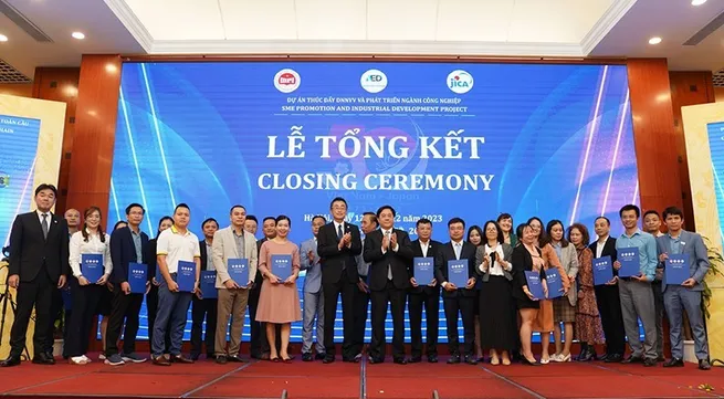 Japanese-funded project helps enhance capacity of Vietnamese SMEs