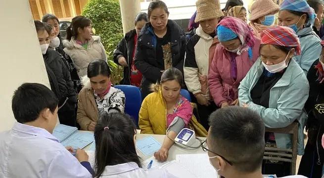 Free medical examination provided for ethnic minorities in Lao Cai