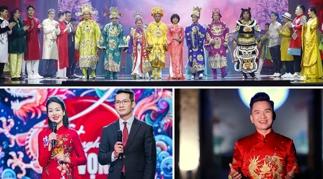 VTV channels broadcast a single schedule of programs to celebrate Giap Thin New Year's Eve