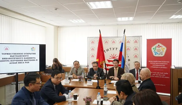 Vietnam library inaugurated in Moscow research institute