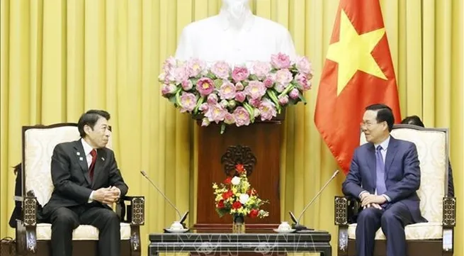 President welcomes Governor of Fukuoka prefecture