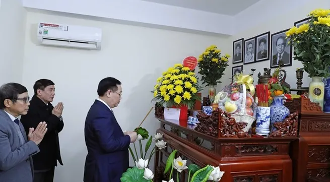 NA Chairman extends Tet greetings to families of late top legislators