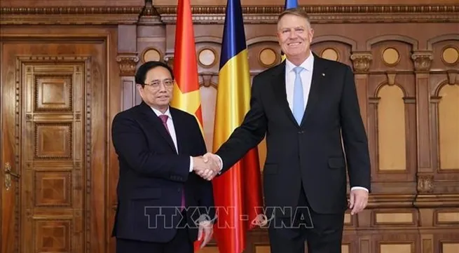 Vietnamese PM meets with Romanian President