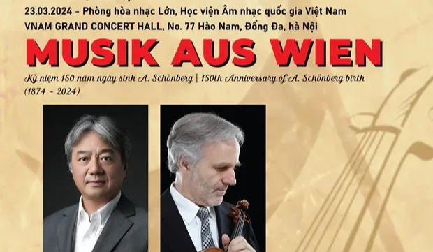 Vienna Philharmonic Concertmaster to perform famous violin concerto in Hanoi