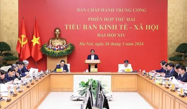 PM chairs 2nd meeting of 14th National Party Congress’s socio-economic subcommittee