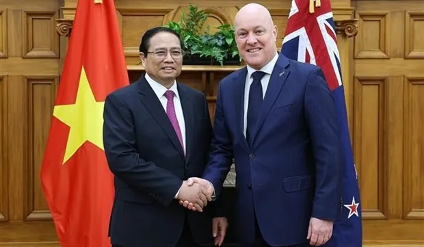 Vietnamese, New Zealand PMs outline major orientations for stronger ties