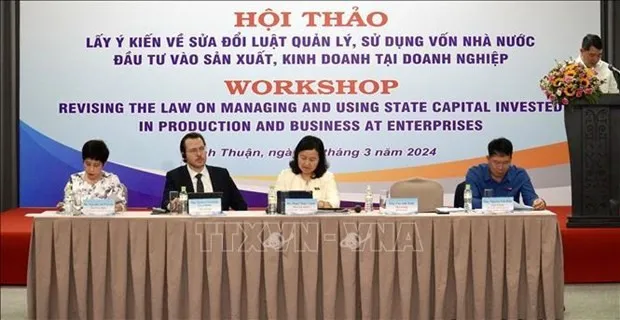 Binh Thuan workshop seeks feedback on revised State capital law