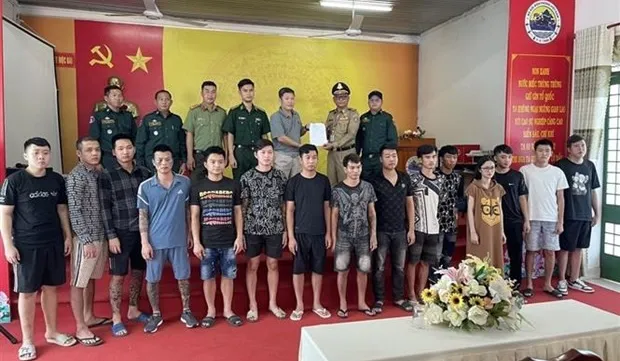 Citizens rescued from forced labour in Cambodia repatriated