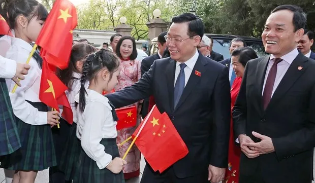 NA Chairman meets Vietnamese community in China