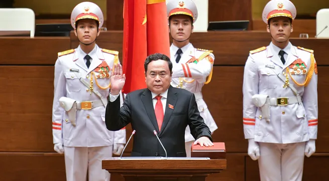 Tran Thanh Man elected as new National Assembly Chairman