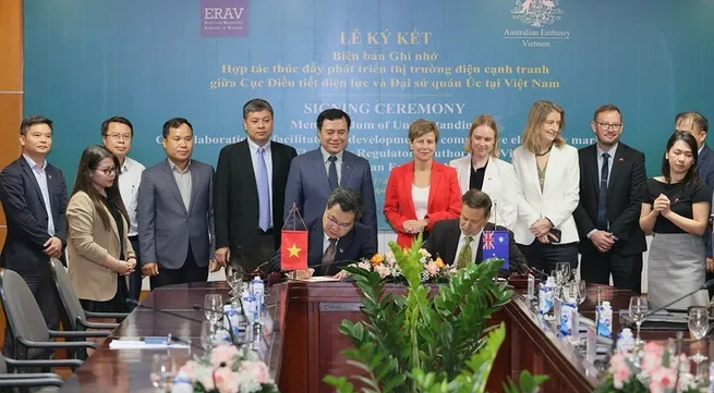 Vietnam and Australia cooperate in developing competitive electricity market