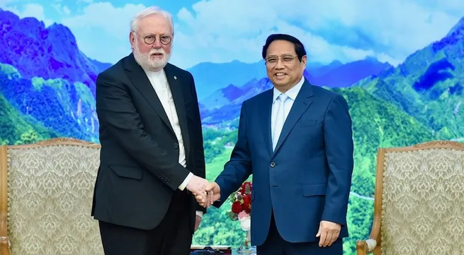 Prime Minister hosts Vatican foreign minister