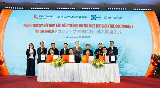 Japanese investors join big real estate project in Binh Duong