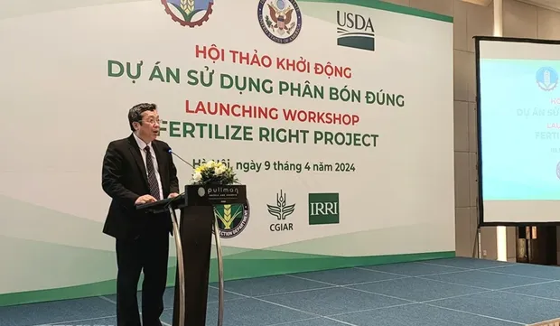 US supports Vietnam in proper fertiliser use