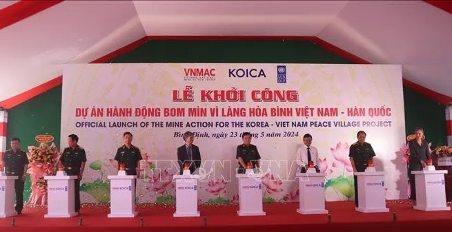 Mine action for Korea-Vietnam peace village project launched