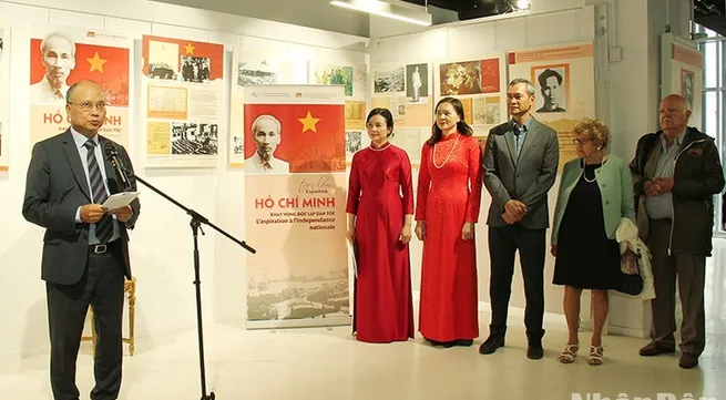Paris exhibition features President Ho Chi Minh's aspiration for national independence