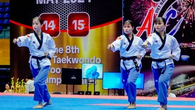 Vietnam secures gold at Asian Taekwondo Championship