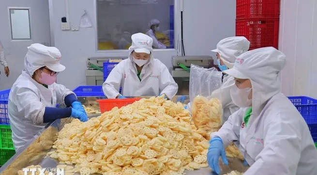 Dong Thap's lotus root makes debut journey to Japan