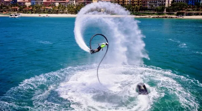 Sports art show Jetski & Flyboards to open the Da Nang International Fireworks Festival 2024