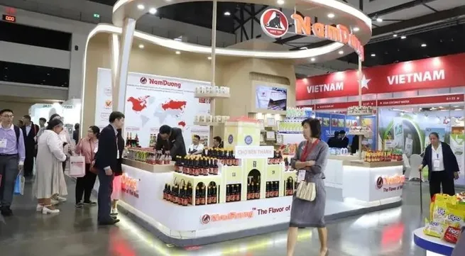 Vietnamese food, beverage products introduced at Thai trade fair