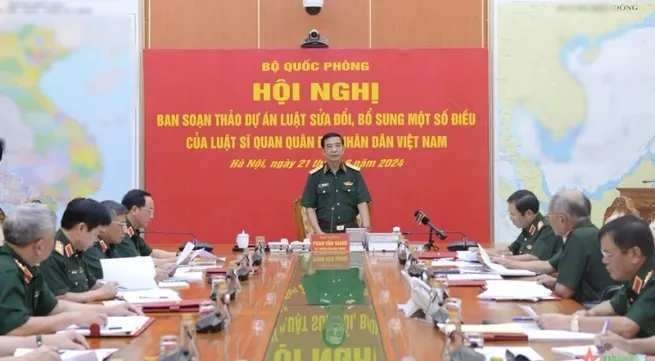 Conference held to discuss Law on Officers of the Vietnam People’s Army