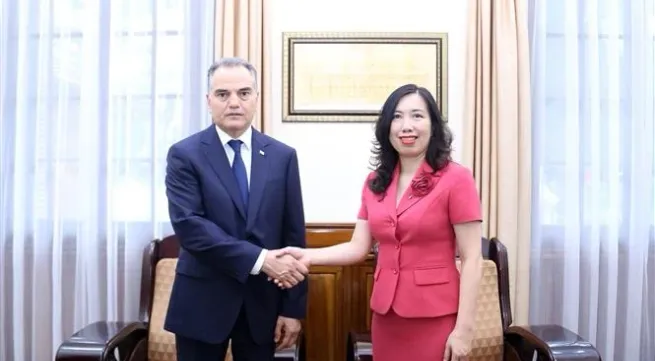 Deputy Foreign Minister welcomes new ambassadors of Turkmenistan, Iceland