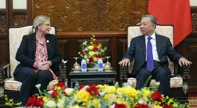 President To Lam receives outgoing Swedish ambassador