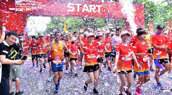 Thousands run for a drug-free community