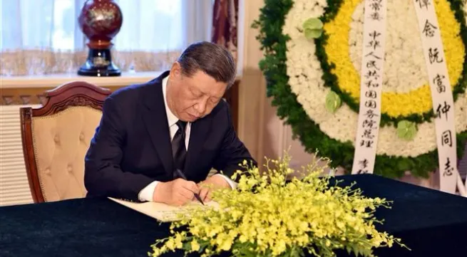 Top Chinese leader mourns passing of Party General Secretary Nguyen Phu Trong