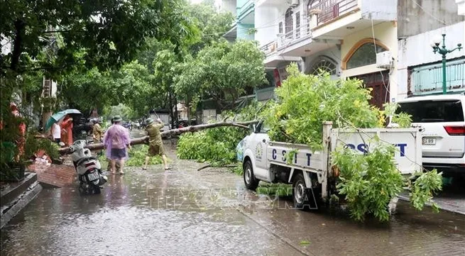 Localities dealing with consequences of Storm Prapiroon