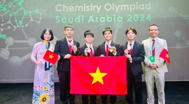 Vietnam wins big at International Chemistry Olympiad 2024