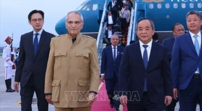 Timor-Leste President arrives in Hanoi, beginning state visit to Vietnam