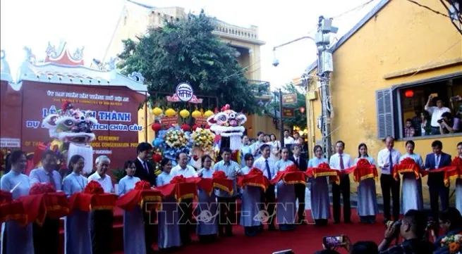 Hoi An's Cau Pagoda reopened after restoration