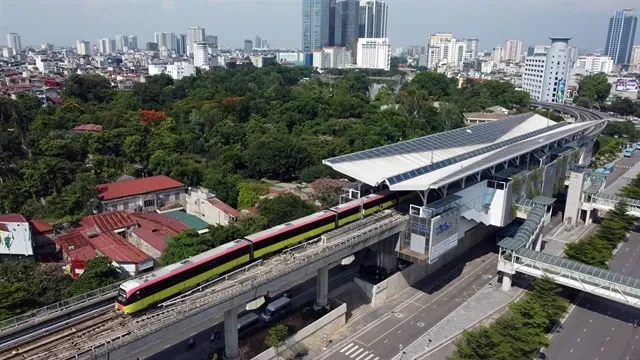 Nhon-Hanoi Station metro line to begin commercial operation this week