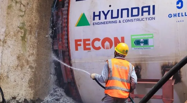 Tunnel boring begins at Nhon - Hanoi Station metro line