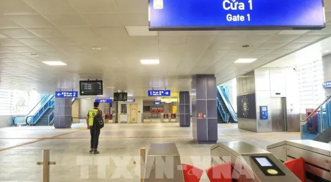 Nhon-Hanoi Station metro line begins commercial operation