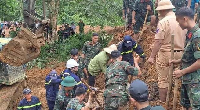 President To Lam extends condolences to Ha Giang landslide victims