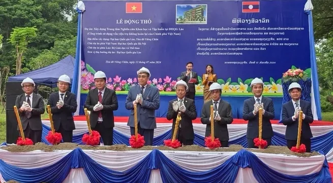 Construction commences on Scientific Research and Training Centre at the National University of Laos