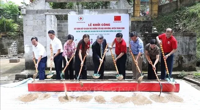 Chinese Embassy supports school nutrition improvement in Lang Son