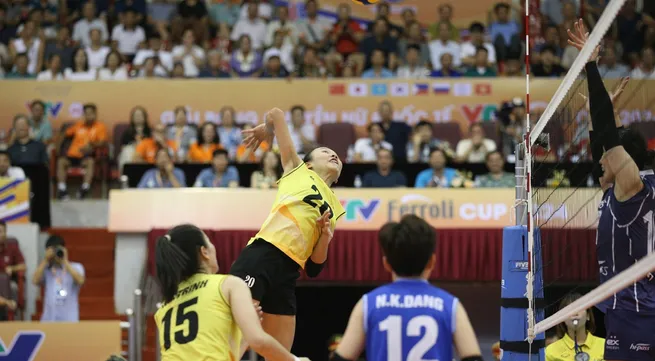 Vietnam’s first win at VTV International Women’s Volleyball Cup