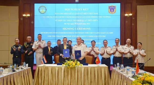 Vietnam, Thailand ink MoU on maritime law enforcement cooperation