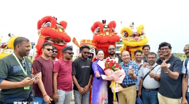 Quang Ninh uses over 100 ships welcoming group of 4,500 Indian tourists