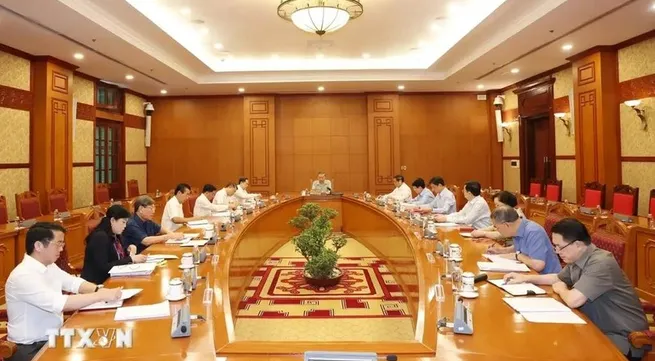 Second meeting of sub-committee on 14th Party Congress personnel opens