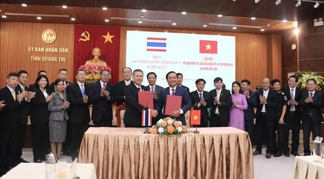 Vietnamese, Thai localities promote cooperation