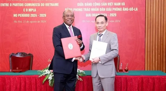 Vietnamese, Angolan Parties foster cooperation