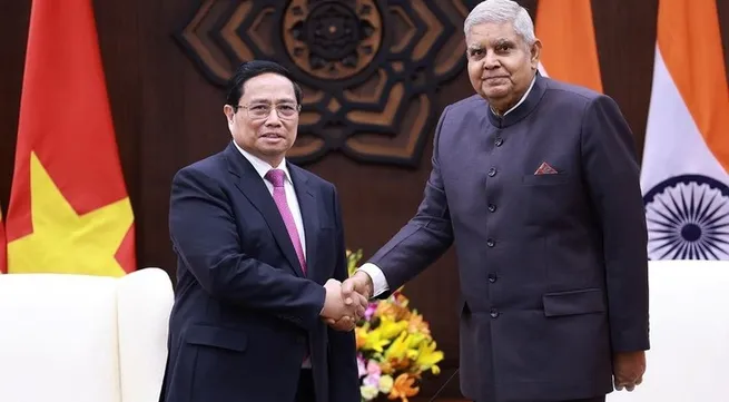 Prime Minister meets Indian Vice President