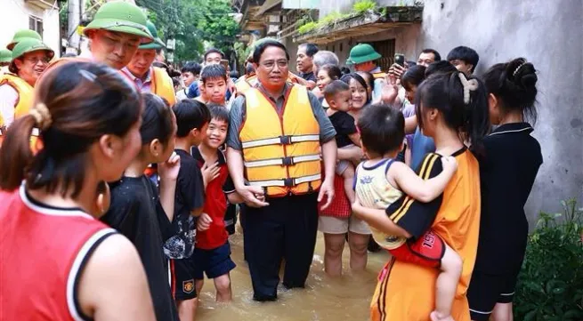 PM urges post-typhoon response efforts to be augmented