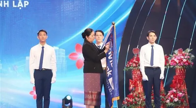 Laos – Vietnam bank honoured with Lao state's first-class Labour Order